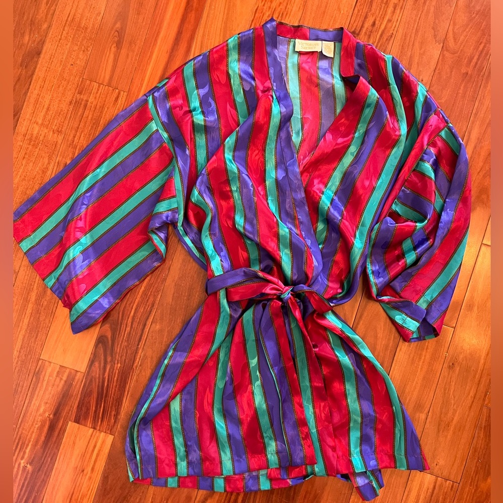 Victorias Secret Vintage Gold Label Robe. One Size.